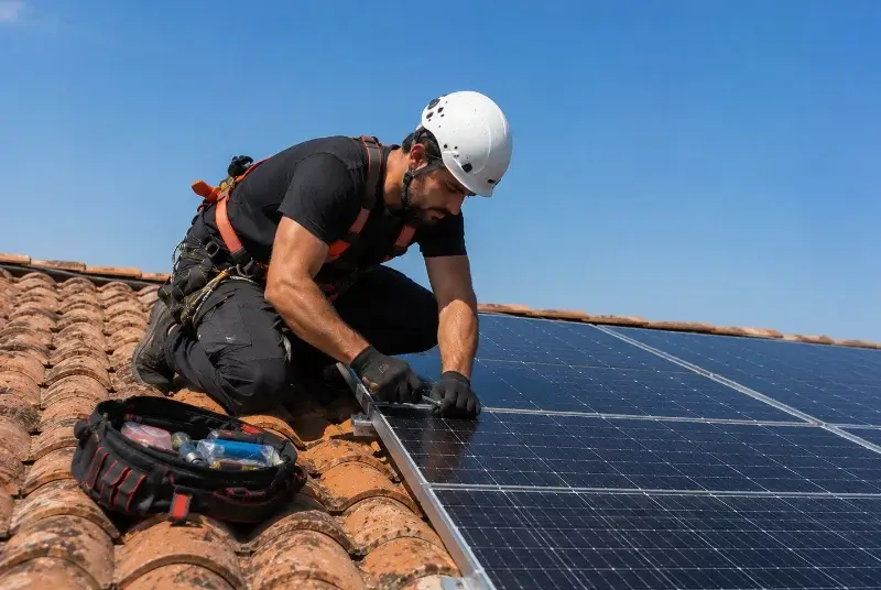 Maintenance et monitoring de panneaux solaires à Bayonne
