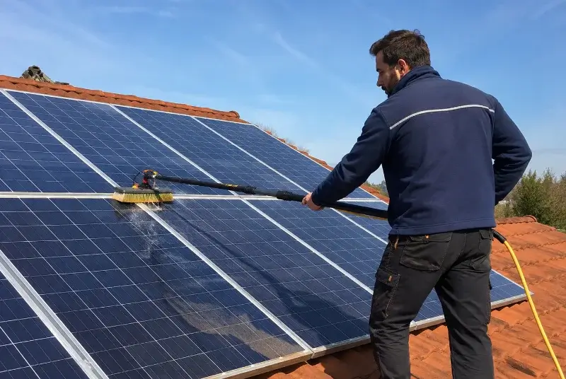 Nettoyage et entretien de panneaux solaires à Bayonne